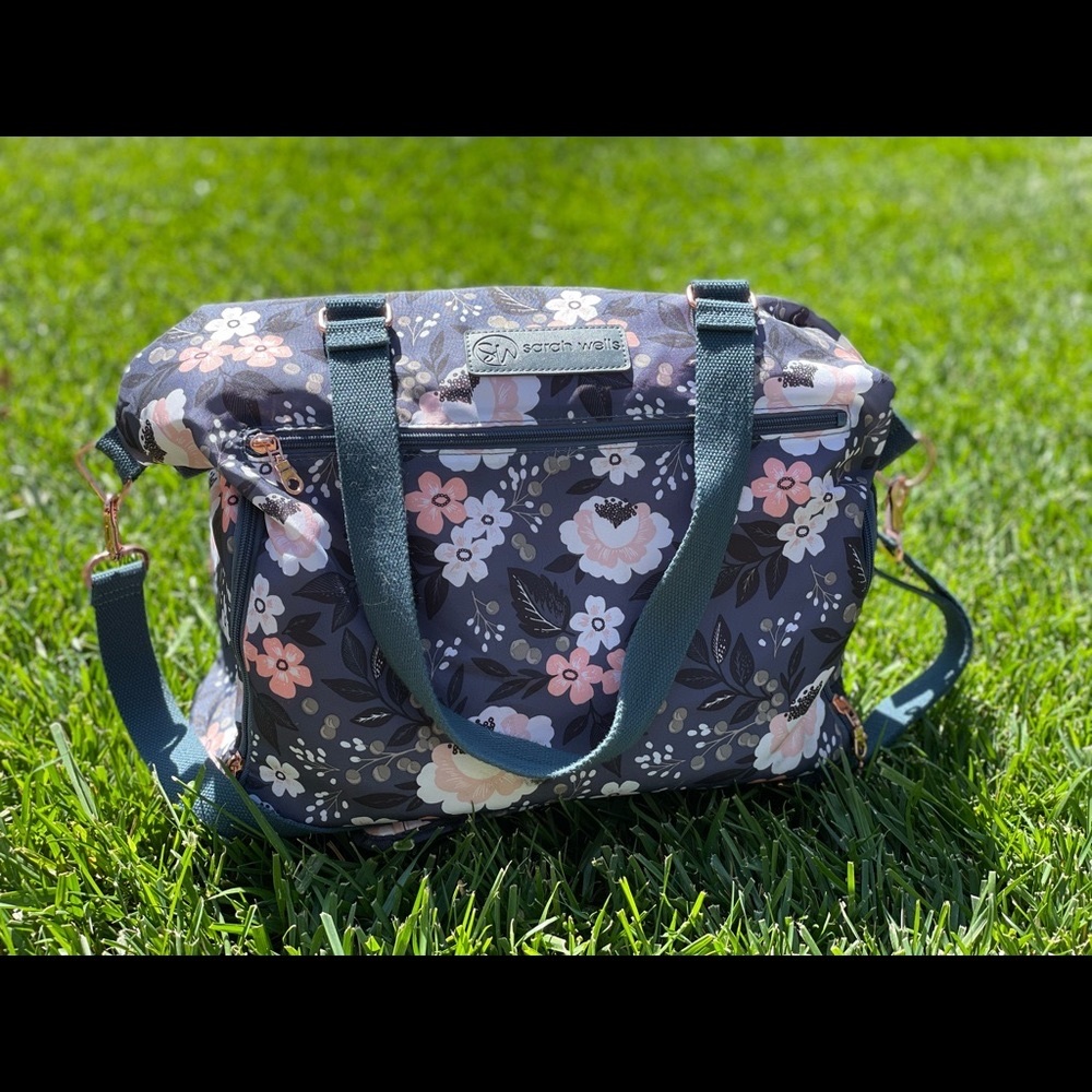 Sarah Wells pumping bag Lizzie (le floral)